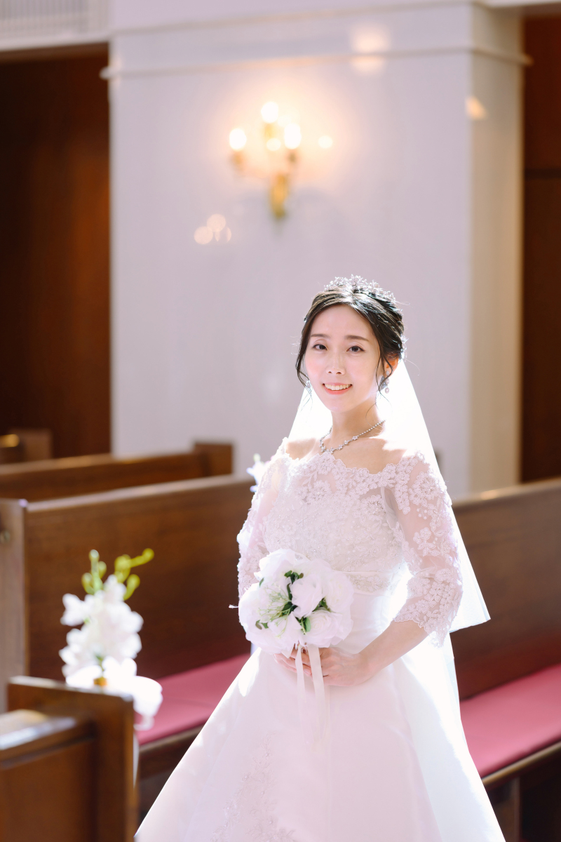 ご新婦様ソロショット♥