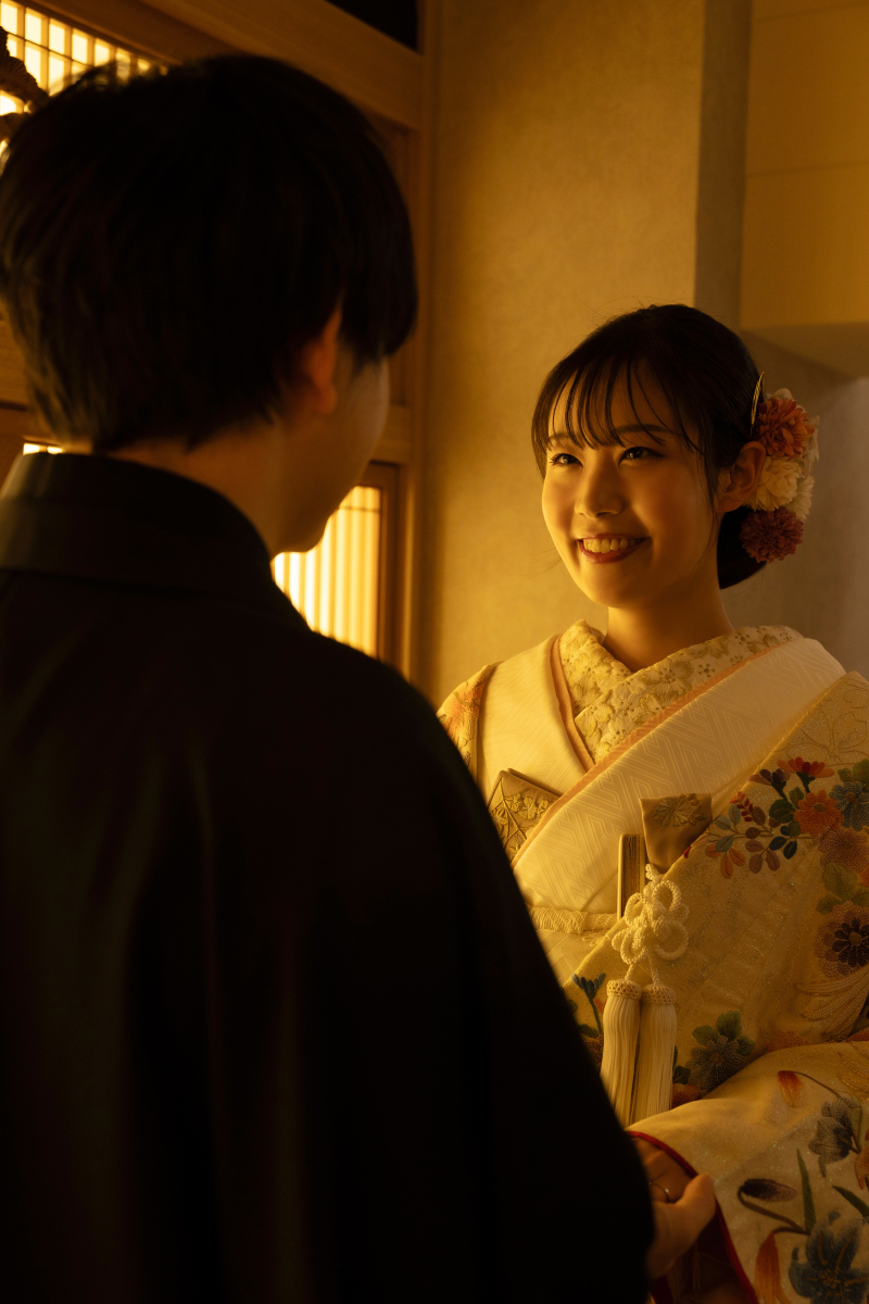 見つめ合い 新婦様バージョン