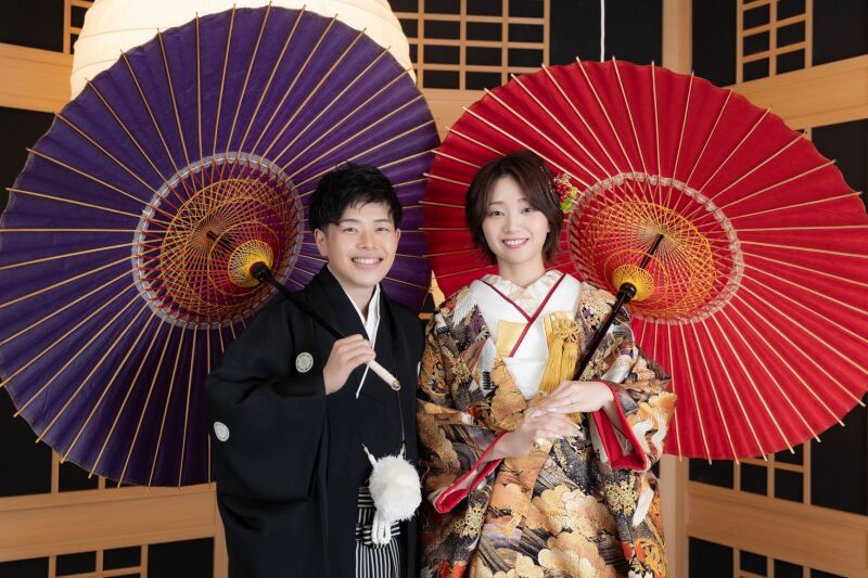 和傘を使ってバリエーション豊かな撮影⋆