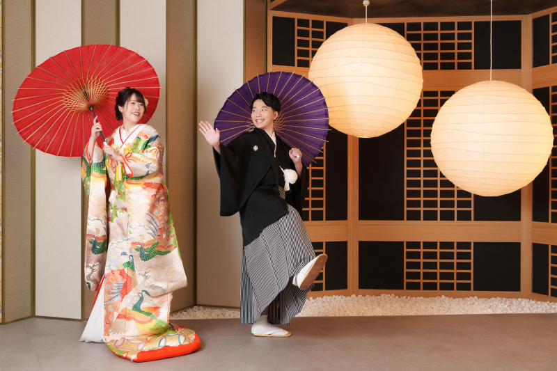 おふたりらしくラフなお写真