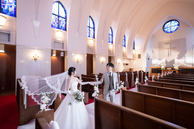 神聖なチェペルで素敵なお写真を...