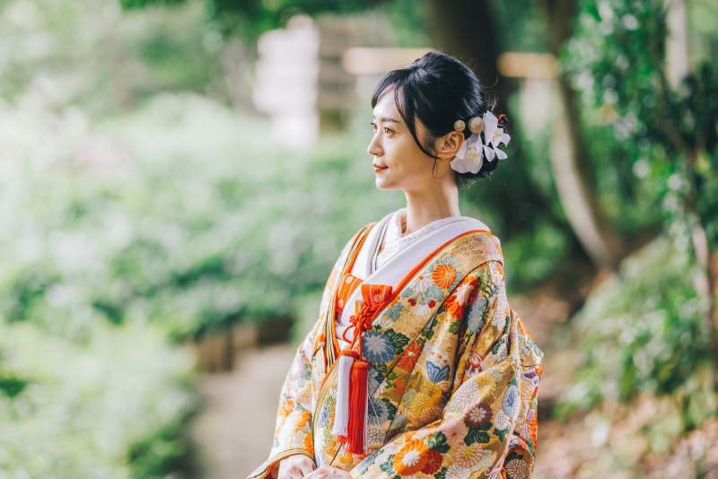 Photo Maison écrin 新宿店_庭園で撮影できる