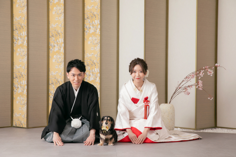 Photo Maison écrin 新宿店_ペットと一緒に撮影できる