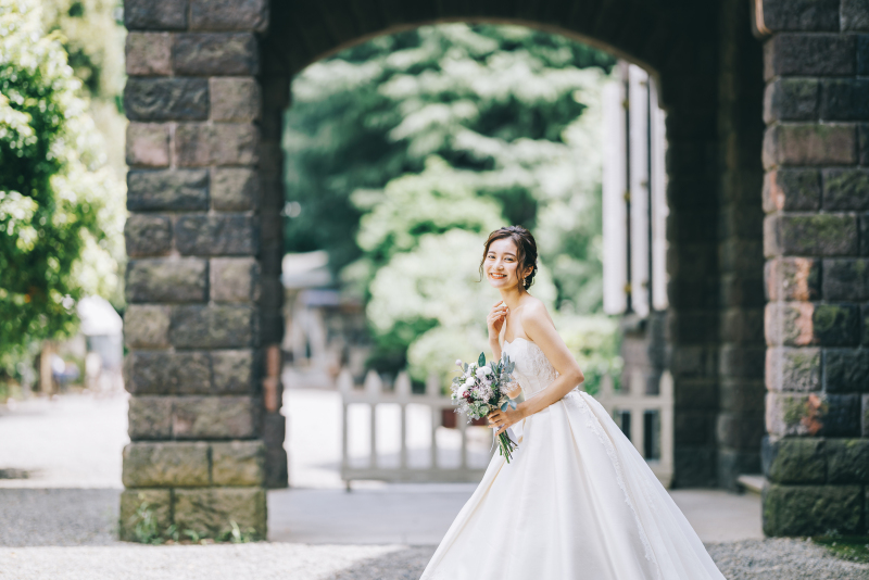 Photo Maison écrin 新宿店_庭園で撮影できる