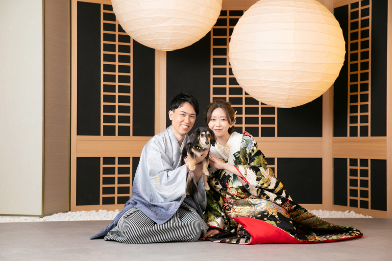 Photo Maison écrin 新宿店_ペットと一緒に撮影できる