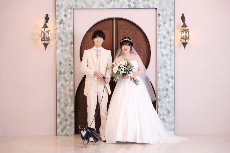 Photo Maison écrin 新宿店_ペットと一緒に撮影できる