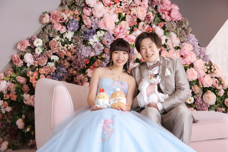 Photo Maison écrin 新宿店_ペットと一緒に撮影できる