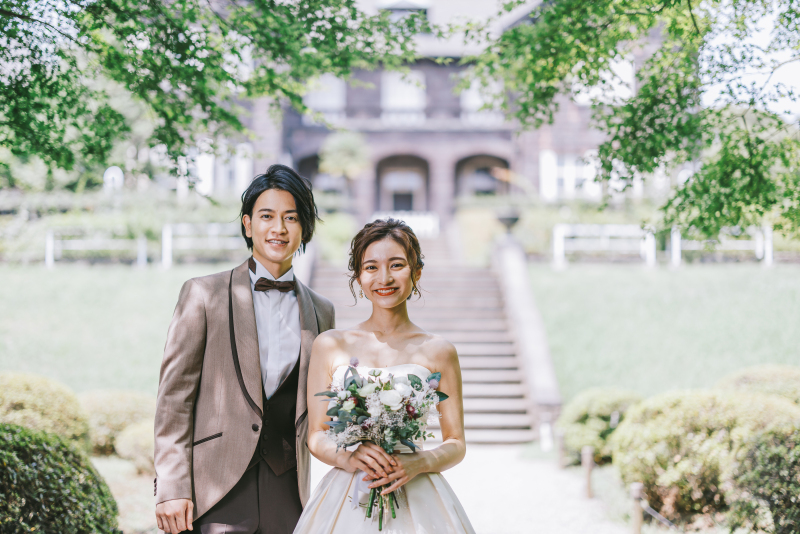 Photo Maison écrin 新宿店_庭園で撮影できる