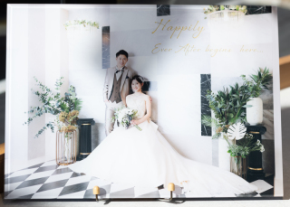 ウェルカムボードのサイズ変更