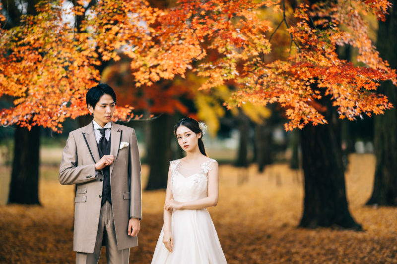 【Autumn Campaign★5万円OFF】ロケーション撮影 代々木公園 アルバム12P付きプラン