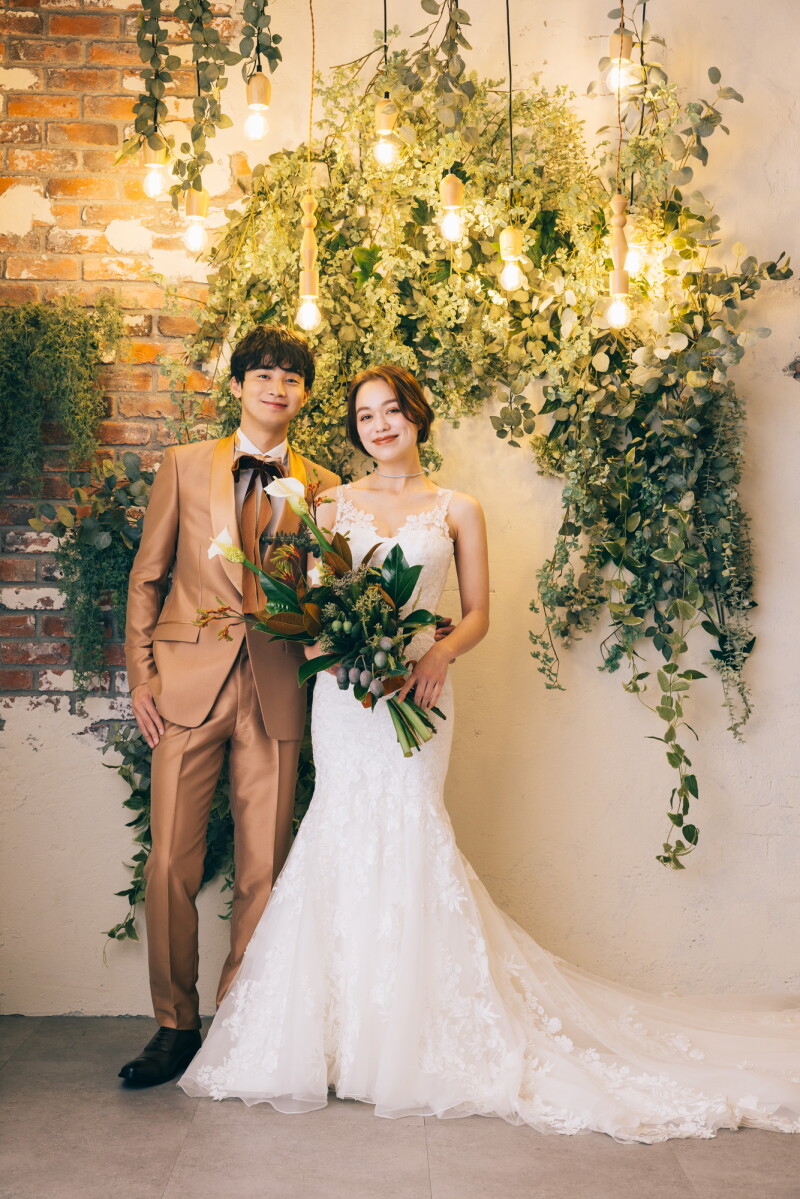 【Autumn Campaign★5万円OFF】和装洋装スタジオ撮影アルバム18P付きプラン※ペット撮影OK