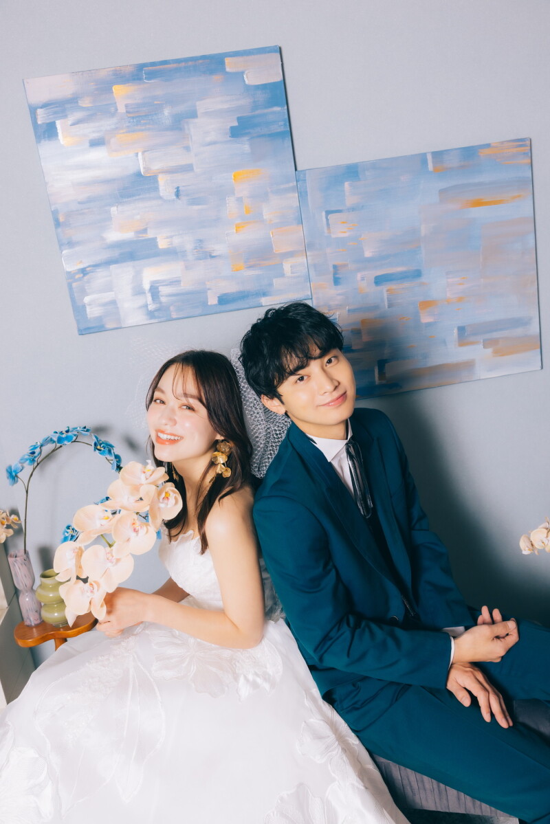【Autumn Campaign★5万円OFF】洋装スタジオ撮影アルバム12P付きプラン※ペット撮影OK