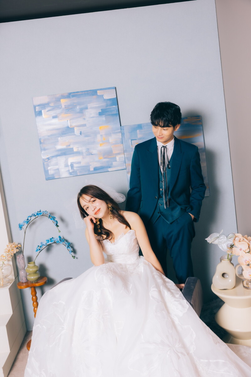 【Autumn Campaign★5万円OFF】和装洋装スタジオ撮影アルバム24P+全データ付きプラン※ペット撮影OK
