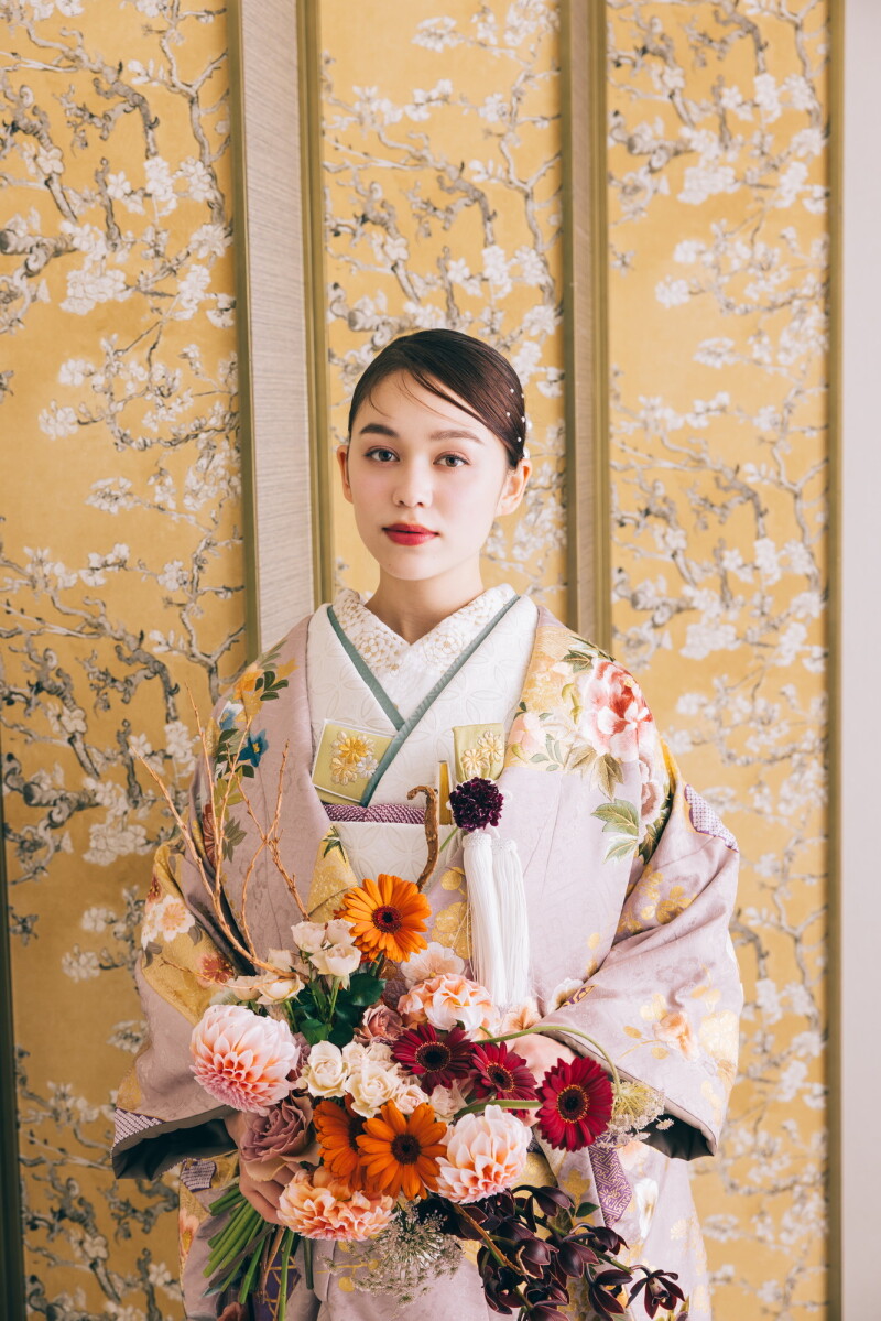 【Autumn Campaign★5万円OFF】和装スタジオ撮影アルバム12P付きプラン※ペット撮影OK