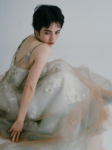 新作衣装コレクション　overPistacheMauve