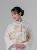 新婦 色掛下 花重ね 牡丹 