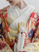 新婦 重ね衿 梔子 ｸﾁﾅ
