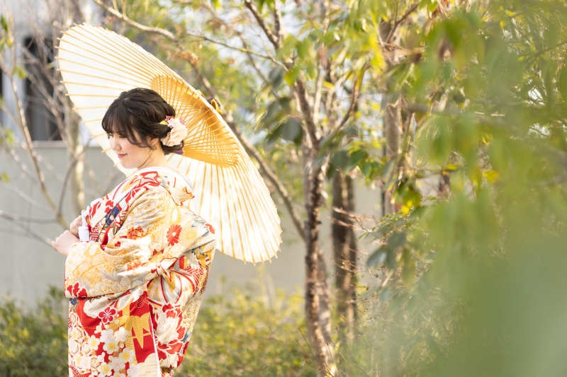 屋上でのソロショット