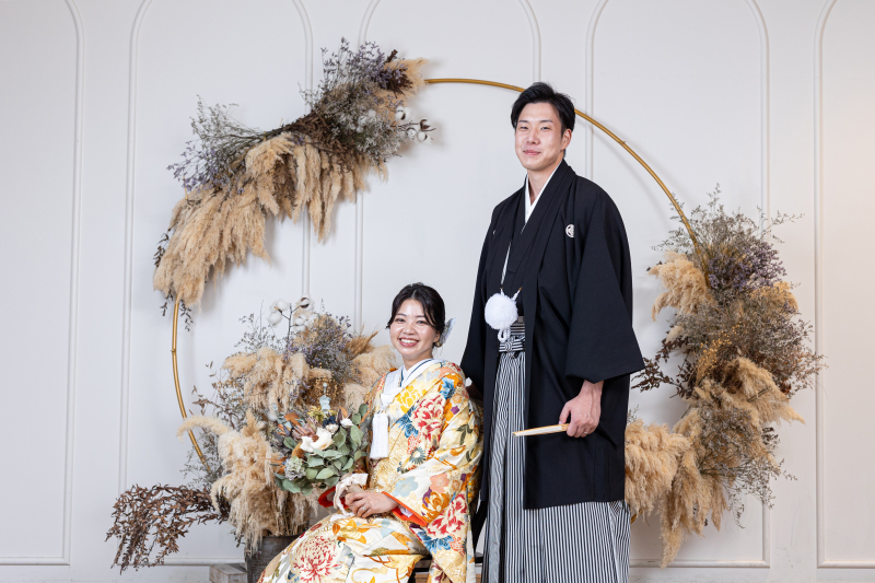 ドライフラワーコーナー