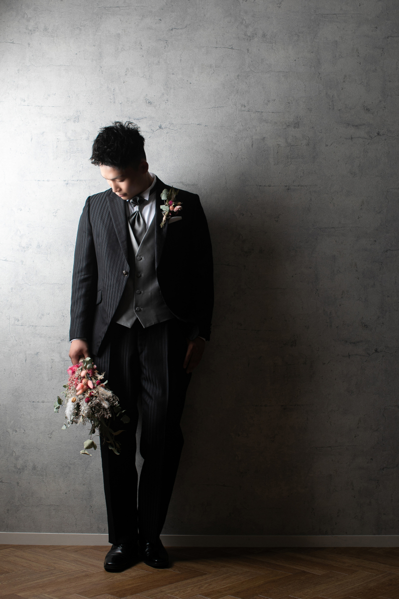 新郎さんのソロショット