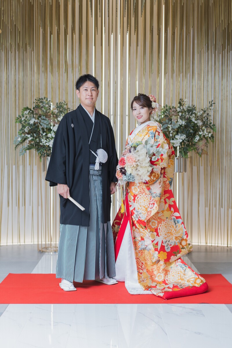 フォーマルショット（色打掛）