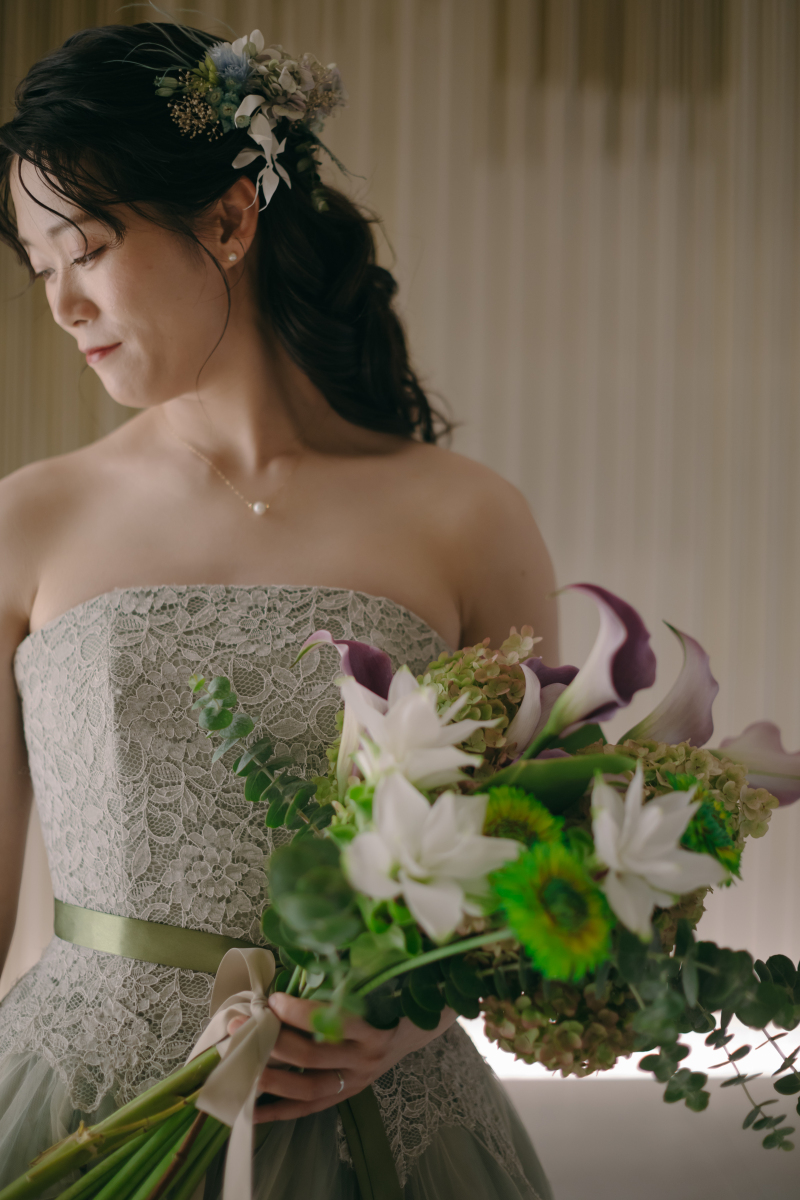新婦様のソロショット
