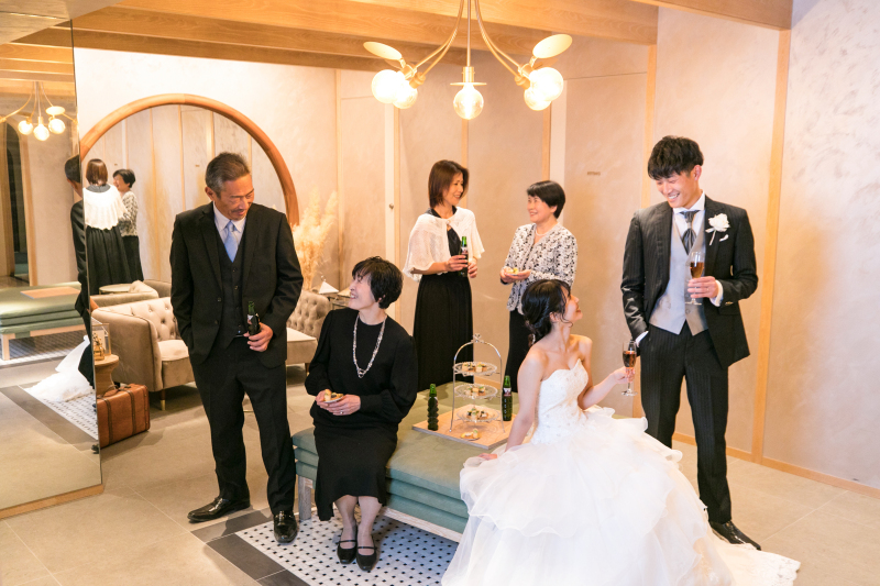 ゲストのみなさまと...