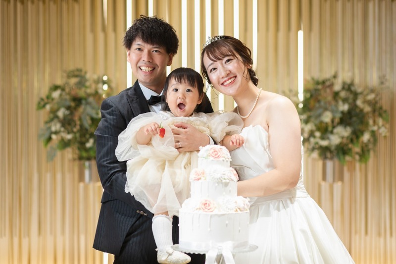 お子様とも撮影を