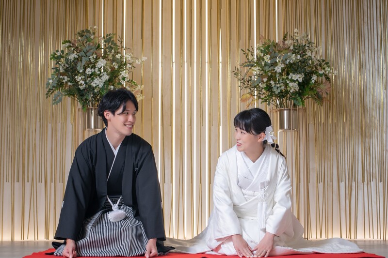 正座のお座りショット