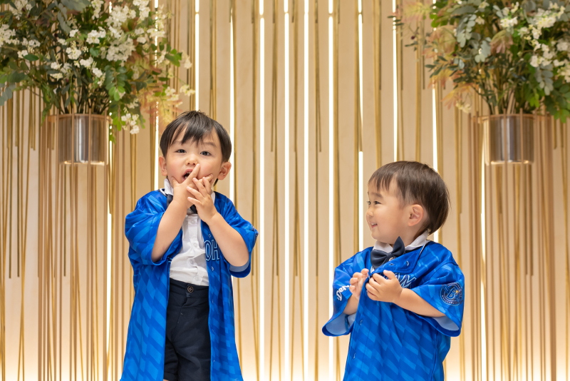 可愛らしいお子様ショット