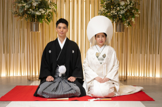 【和装1点プラン】白無垢と色打掛掛け替え