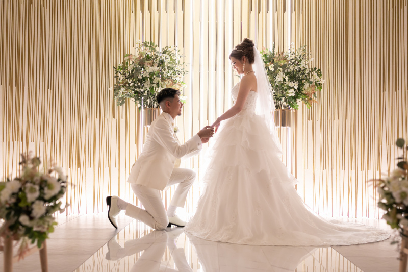 プロポーズシーン