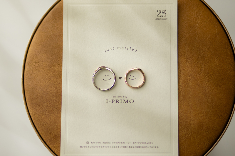 指輪も可愛く♡