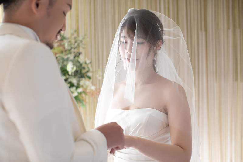 指輪交換 アップ