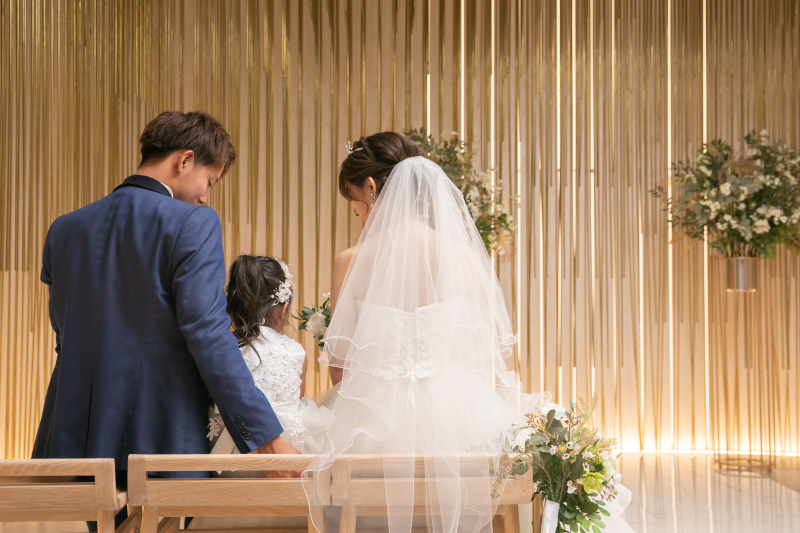 パパママフォト（洋装１点プラン＋館内ロケーション）