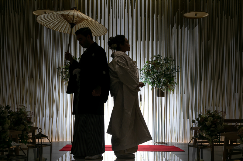 シルエットショット