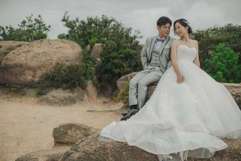 お座りショット