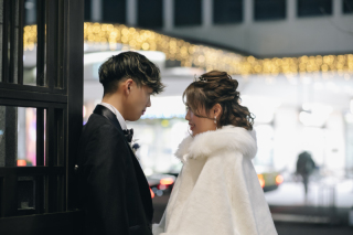 洋装２点　クリスマスフォトウエディング