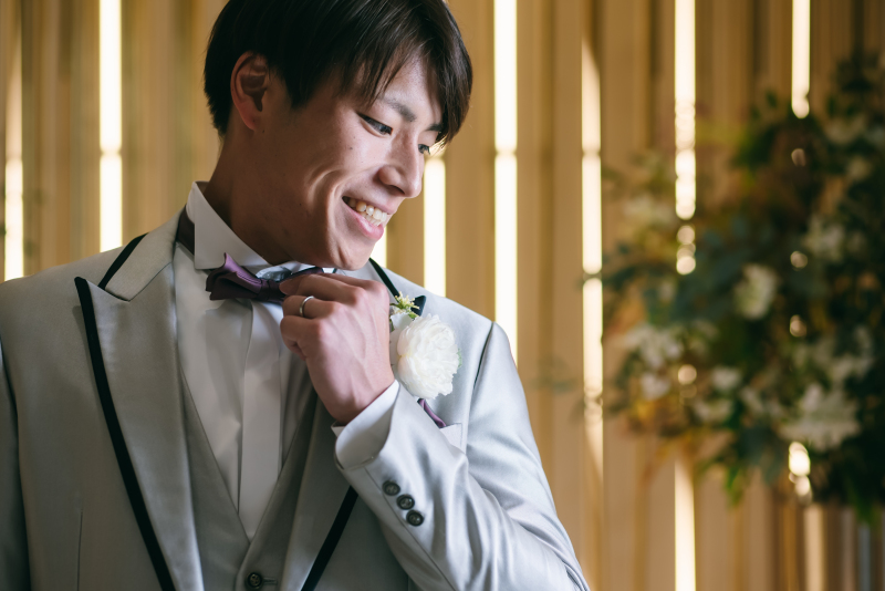 新郎ソロショット