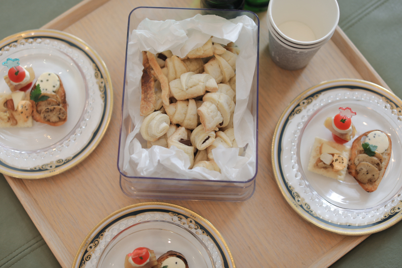 手作り軽食！