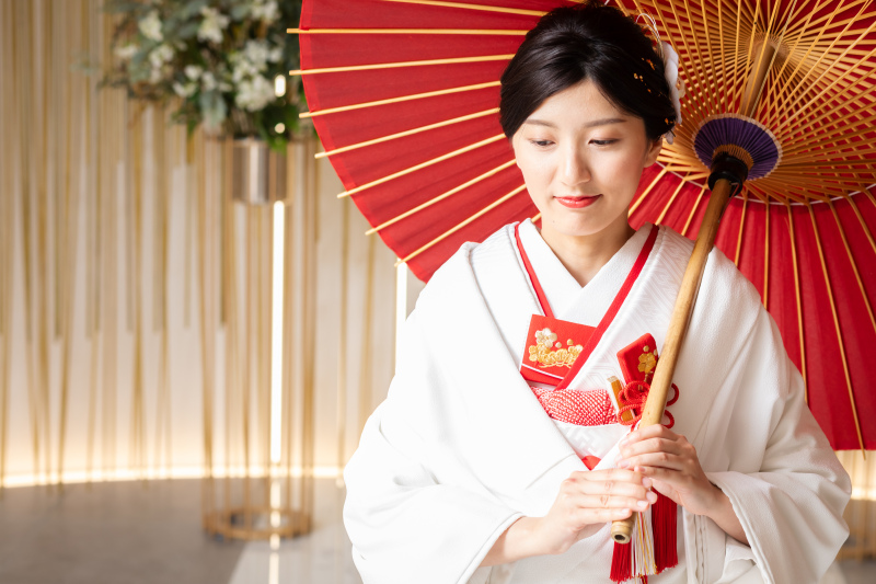 新婦様のソロショット