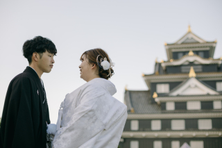 岡山城ロケーション撮影