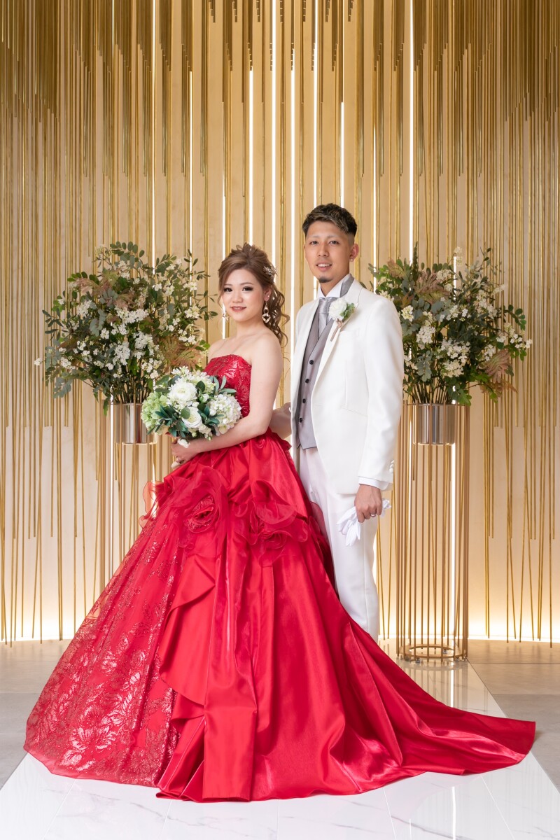 フォーマルショット（カラードレス）