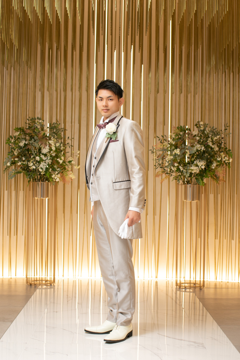 新郎さんのソロショット