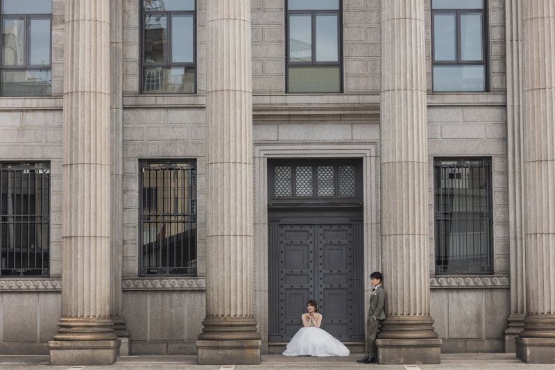 ギリシャ風の建築