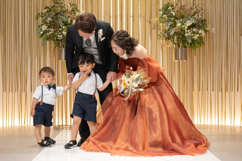 お子様と一緒に