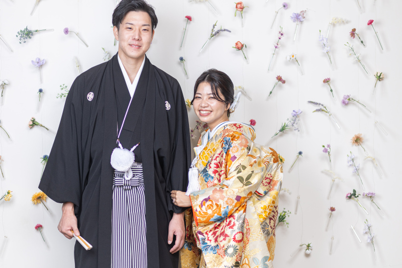 スタジオでの撮影