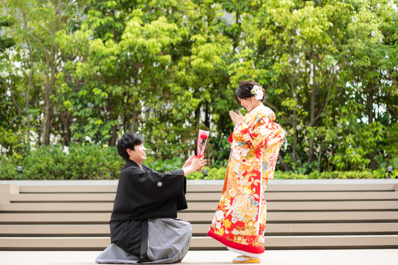 和装プロポーズフォト