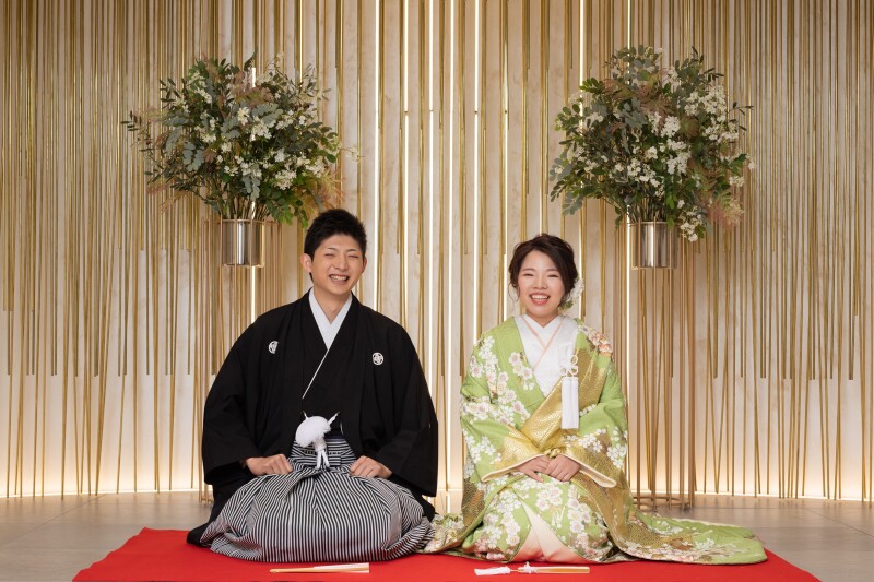 正座のお座りショット