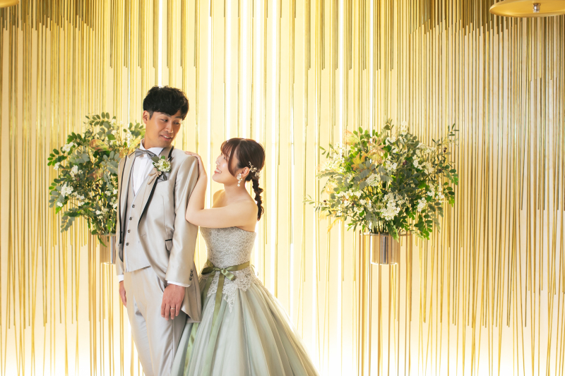 カラードレスで